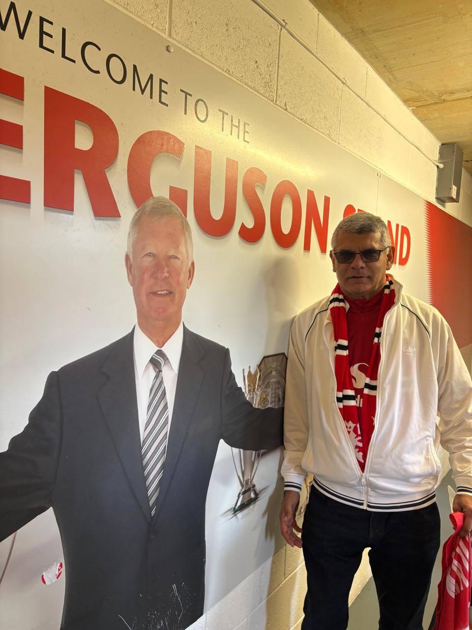 From Old Trafford to History: Afsar Ebrahim Witnesses Manchester United’s Dramatic Derby Triumph